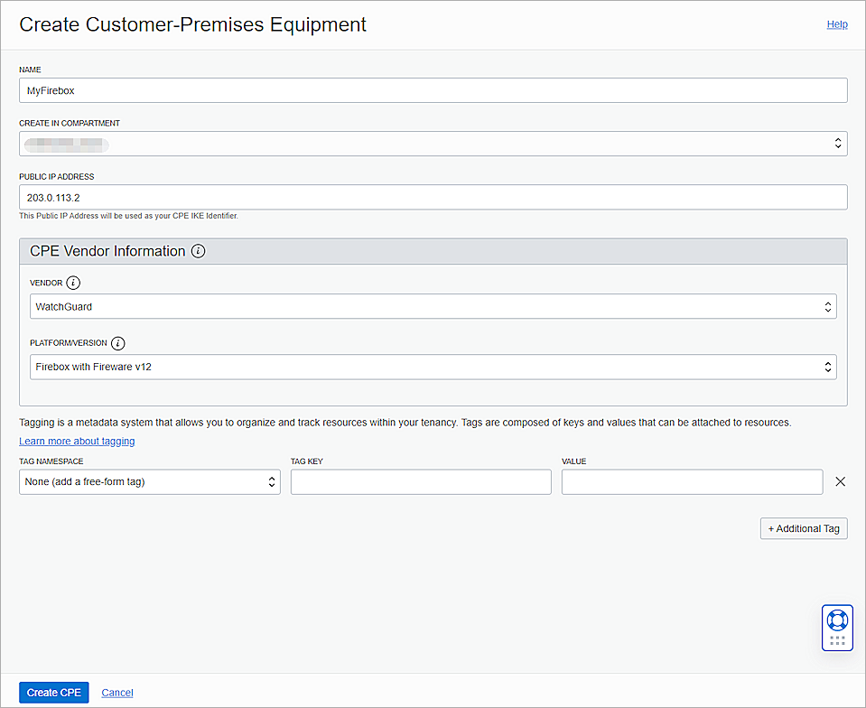 Screenshot of Oracle Cloud, picture11